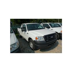 2007 FORD F150 EXTENDED CAB PICKUP
