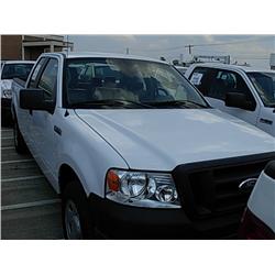 2007 FORD F150 EXTENDED CAB PICKUP