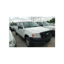 2007 FORD F150 EXTENDED CAB 4X4 PICKUP