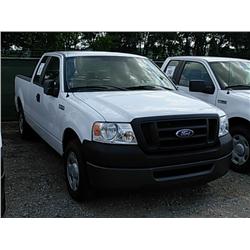 2007 FORD F150 EXTENDED CAB PICKUP