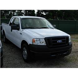 2007 FORD F150 EXTENDED CAB PICKUP