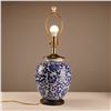 Image 2 : Chinese Blue and White Ceramic Table Lamp