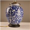 Image 4 : Chinese Blue and White Ceramic Table Lamp