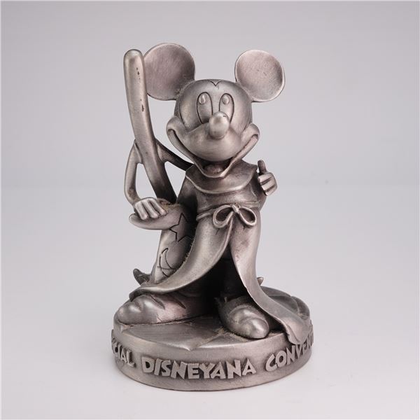 1994 Disneyana Convention Pewter Mickey Mouse Fantasia Sorcerer Statue Limited Edition 2200