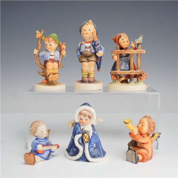 Set of Six Goebel Hummel Porcelain Figurines