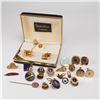 Image 1 : An Assortment of Lions Clubs International Service Pins, Masonic Pins and Cufflinks