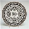 Image 2 : 3pc Versace Rosenthal Porcelain Plate Set, Marqueterie