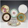 Image 1 : 6pc Decorative Porcelain Plates & EP Copper Plate Tray