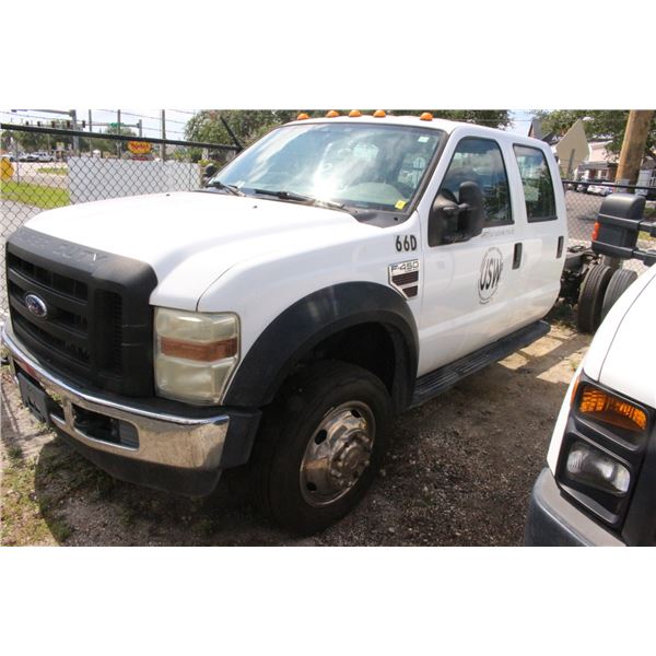 2009 Ford F450  SD  XL  Crew Cab/Chasis DSL Dually