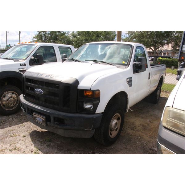 2008 Ford F250  XL  SD  4X4  LB  STD CAB Pick Up