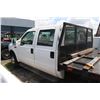 Image 5 : 1999 Ford F450  SD Crew Cab 8'  Flatbed Dually Truck