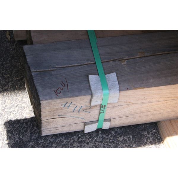 8X8  Cypress Timbers  4/16'