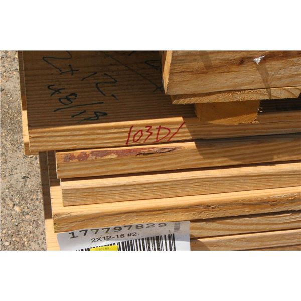 2X12X18'  #2  CAC  GC  24/14'