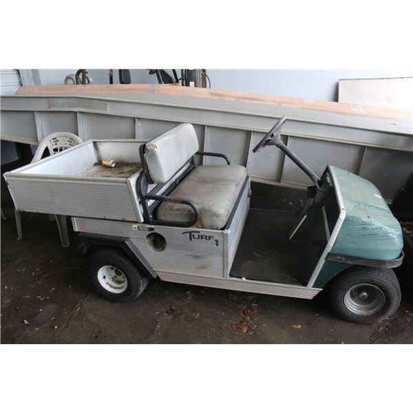 Club Car Carry All Turf One Gas Site Truck Utility Dump Bed - S # HG0817893573