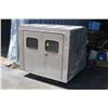 Image 1 : Alum Truck Box For Carry All Style Golf Carts w/Rear Swing Doors/Windows