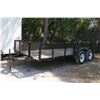 Image 1 : 2022 Triple Crown T/A  6'  X  17' Utility Trailer w/Mesh Ramp, Nice Condition