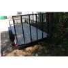 Image 2 : 2022 Triple Crown T/A  6'  X  17' Utility Trailer w/Mesh Ramp, Nice Condition