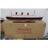 Image 1 : Queen Mary Lighted 39"  Ship Model