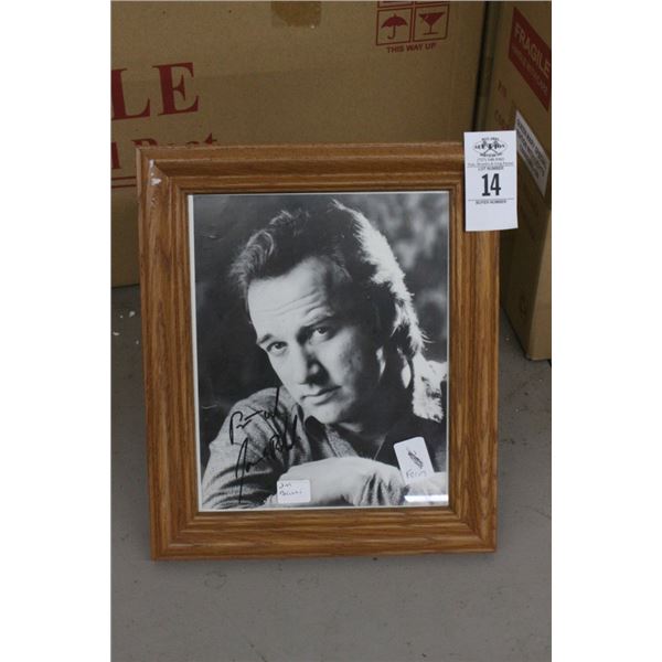 Jim Belushi Autographed Framed Photo