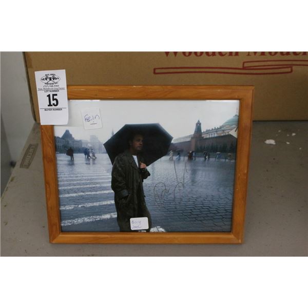 Billy Joel Gold Autographed Photo