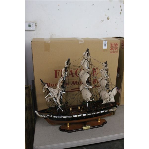 USS Constellation  27.5"  Tall Ship Model