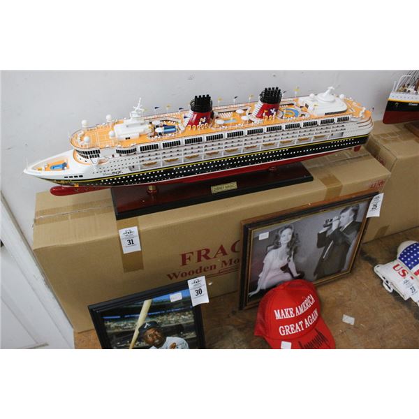 Disney Magic  32"  Cruise Ship Model