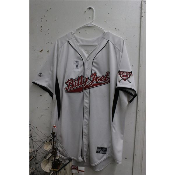 Billy Joel  #19  Baseball Jersey - 2XL