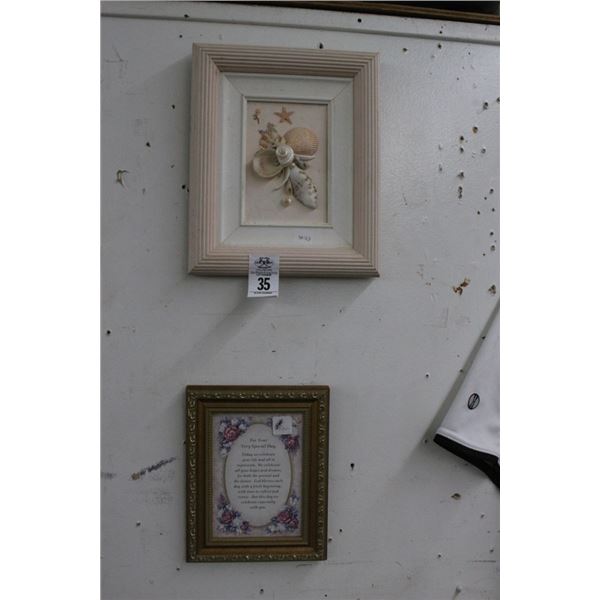 Sea Shell Textured Wall Art/Inspirations - 2