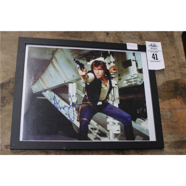 Harrison Ford Han Solo Autographed Photo