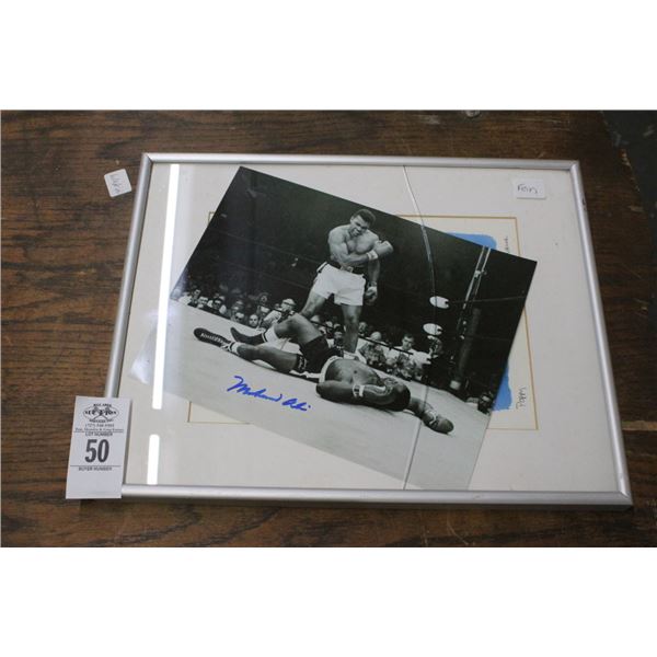 Muhammed Ali Autographed Photo