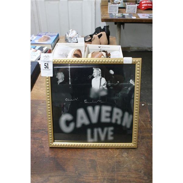 Paul McCartney Autographed Framed Photo