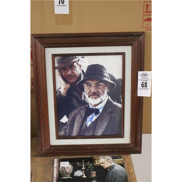 Harrison Ford Indiana Jones Autographed Sean Connery