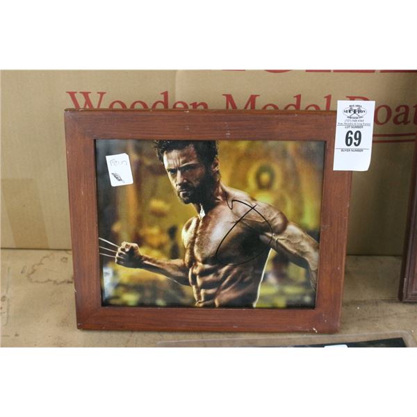 Wolverine Autographed Photo
