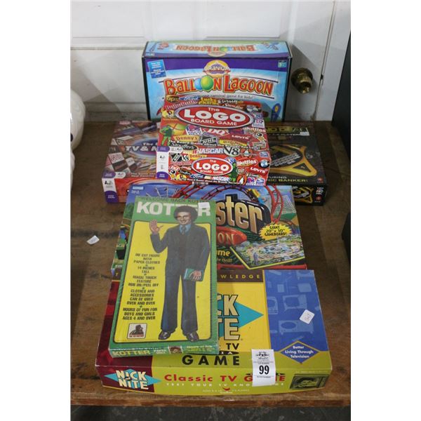 Vintage Board Games -Deal or No Deal/TV/Movies/Welcome Back Kotter/Others - 7