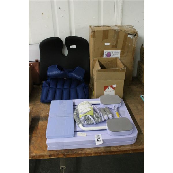 Multi Functional Training Board, Abdominal Trainer, Snow Sled, Weight Belt, Seat Cushion