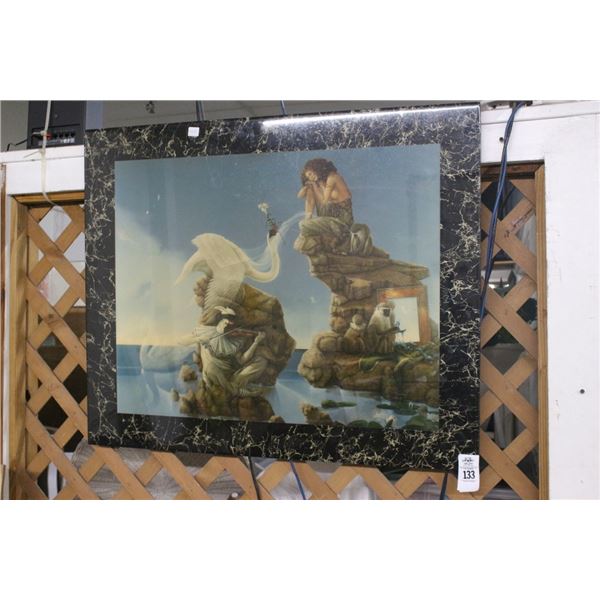 Resin Coated Fantasy Wall Art