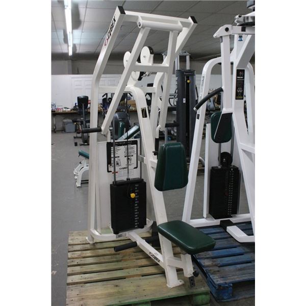 Cybex Row/Rear Delt Stack Weight Exercise Machine