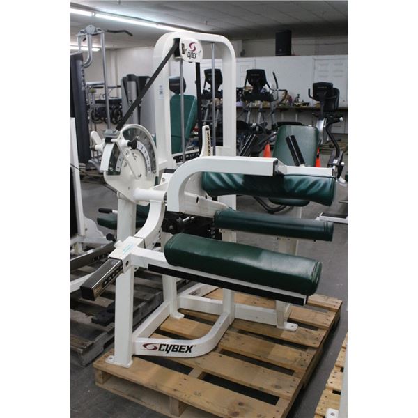 Cybex Seated Leg Curl Stack Weight Exercise Machine