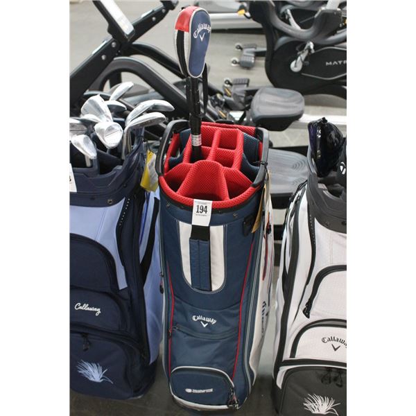 Callaway Golf Club Bag w/Ball Retreiver - NEW