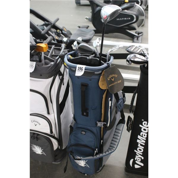 Callaway Golf Club Bag w/Asst. Clubs - NEW
