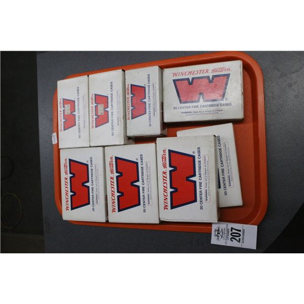 Winchester Center Fire Cartridge Cases - Lot