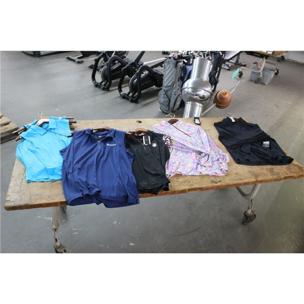 13-Asst. Ladie's Golf Tops - 13 X $