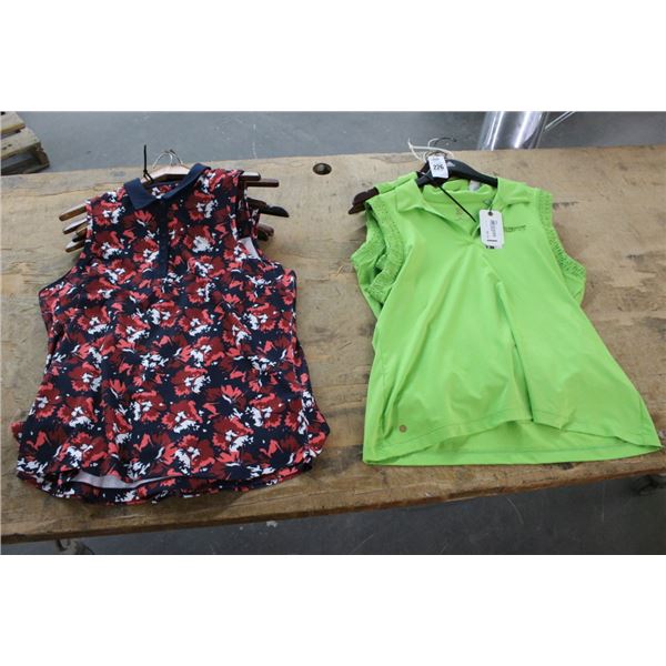 11-Ladie's Sleeveless Golf Tops - 11 X $