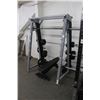 Image 6 : Matrix Squat/Bench Press Exercise Unit w/Bench, Asst. Plate Weights