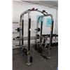 Image 1 : Hoist Multi Use Rack w/Pull Up Bars, Squat Rack, Stand w/Asst. Plate Weights