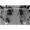 Image 4 : Hoist Multi Use Rack w/Pull Up Bars, Squat Rack, Stand w/Asst. Plate Weights