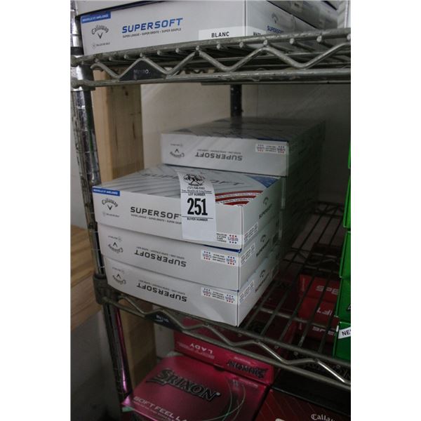 11-Callaway Super Soft Golf Balls - Dozen - 11 X $