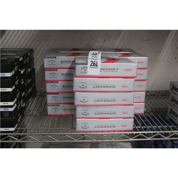 25-Callaway Super Soft Pink Golf Balls - Dozen - 25 X $