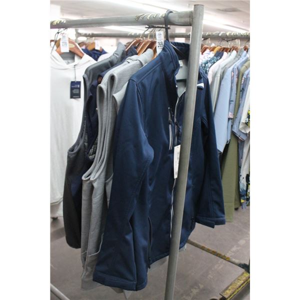 8-Men's Golf Vest - NEW - 8 X $