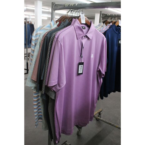 10-Foot Joy/Puma Men's Golf Shirts - NEW - 10 X $